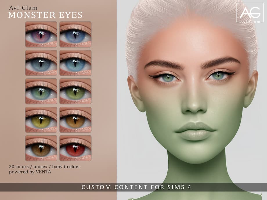 Линзы Monster eyes